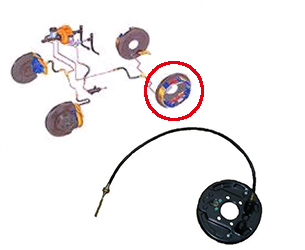 産業車輌用ドラムブレーキ