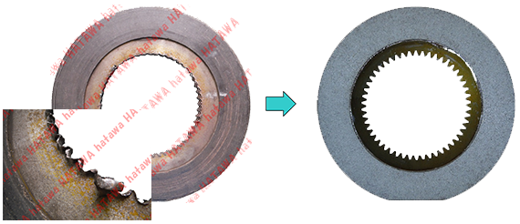 ＜プレート部の製作＞(例 ギヤプレート)